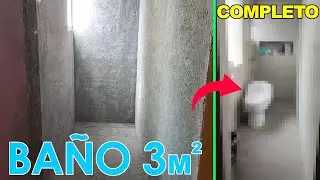 Baño PEQUEÑO COMPLETO de 3M - Necesitamos un Viaje
