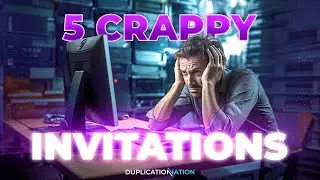 5 Crappy Invitations