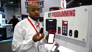 Autel KM100 and IKEY Smart Keys at the AAPEX Show