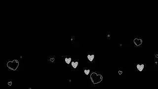 Doodle Heart Overlay ( for editing )