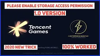 Please Enable Storage Access Permission 1.0 ( PUBG MOBILE )