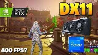 *RTX 3060 & Intel i7 12700F* Fortnite Benchmark! (DirectX 11) 😍