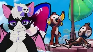 Kandy Plays Monkey Raft on Roblox