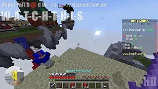 W-A-T-C-H-T-H-I-S // Minecraft B😈d W⚔rs 🛌 // Hypixel Server // 4️⃣
