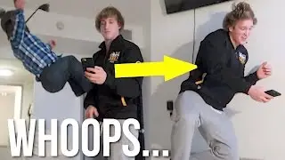 I PUT A HOLE IN MY ROOMMATES WALL!