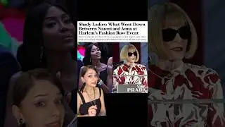 Naomi called Anna "the other ladyyy😬😭 #fashion #naomi