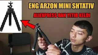 AliExpress dan navbatdagi zakaz yetib keldi |  Eng arzon mini shtativ