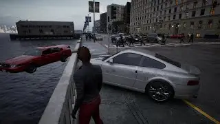 The Matrix Awakens Unreal Engine 5 Collision Test
