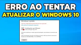 NÃO CONSEGUE ATUALIZAR O WINDOWS 10 ?? RESOLVIDO EM 1CLIQUE
