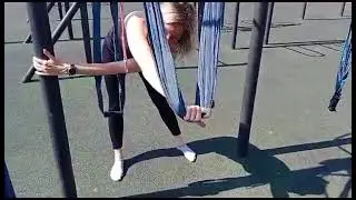 Аэройога. скрутка