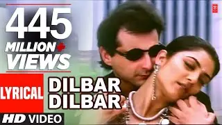Dilbar Dilbar Lyrical Video | Sirf Tum | Alka Yagnik | Sameer | Sushmita Sen | Sanjay Kapoor