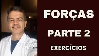 FÍSICA  - EXERCÍCIOS RESOLVIDOS - APLICAÇÕES DAS LEIS DE NEWTON - PARTE 2
