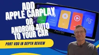 Port VDU An In Depth Review || EASY No Installation Android Auto And Carplay!