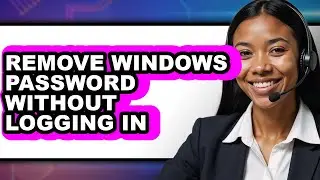 How to Remove Windows Password Without Logging in (only Way)