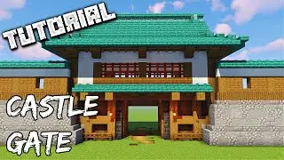 Japanese Castle Gate | Minecraft Tutorial