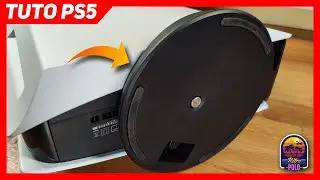 TUTO PS5 debout : fixer le socle vertical (PlayStation 5)