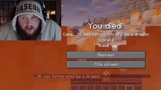 Caseoh Minecraft funny moments