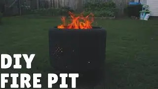 Washing Machine Fire Pit!