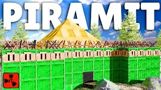 ÇİN SEDLİ PİRAMİT BASE! (RAİD YEMEYEN BASE) | Rust Türkçe