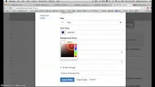 Color in Wiki