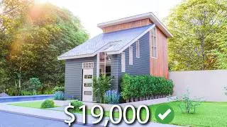 (4x7 Meters) Small House | Two Storey Tiny House Design | 1 Bedroom | House Design Ideas