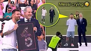 Leo Messi Honoured by Inter Miami After For His Copa America Triumph 😍