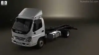 Foton Aumark C (1015) Chassis Truck 2-axle 2013 3D model by 3DModels.org