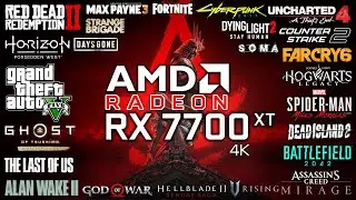 RX 7700 XT in 4K - Test in 25 Games