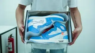 Off White Jordan 1 UNC Review
