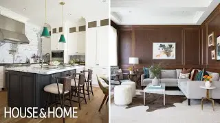 Home Tour: Paneling, Wallpaper, Bold Backsplash — This Showhouse Has It All!