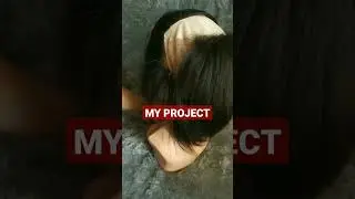MY PROJECT WIG LACEFRONTAL #wig #rambut #fulllace #lacefrontal