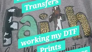 Pressing DTF Tansfers on shirts - TShirt business 👌 😎