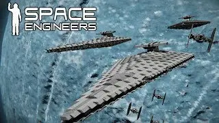 Space Engineers - IMPERIAL INVASION Multiplayer Battle!