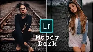 How To Edit Moody Dark - Lightroom Mobile Portrait editz