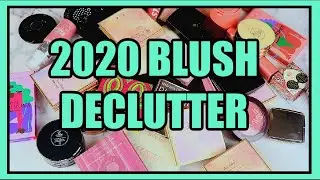 2020 Blush declutter... I love blush so much 😭