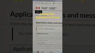 Canada Visa Approved May 2024 | 