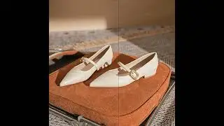 Ladies fashion flat shoes  