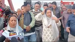 Sakina Itoo Visits Kulgam and DH pora Constituency...