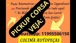 🚗💨 Peças de Freio para Pickup Corsa ⚙️🛞 | Qualidade e Preço Imperdíveis! 🔥✅
