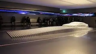 Une sculpture cinétique hypnotisante par Hyundai !!