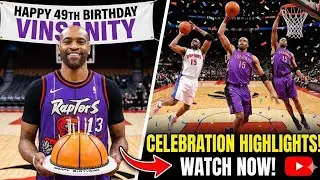 VINCE CARTER 49 Years of Vinsanity! 🏀✈️