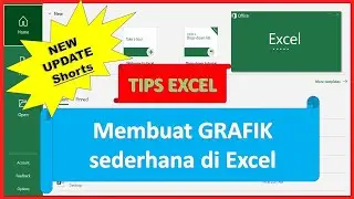 Microsoft Excel Tips membuat Grafik sederhana #Shorts