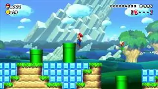 NSDBU World 4, Granita Glacier - Super Mario Maker