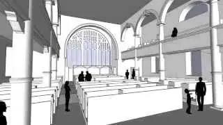 3D church animation