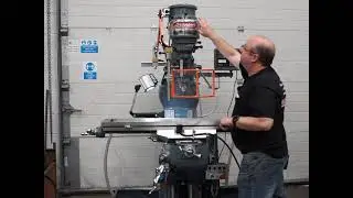 Demonstration of the Bridgeport Milling machine with 48 inch table