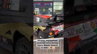 Craig Breen Tribute livery in the making. 😢🇮🇪❤️
