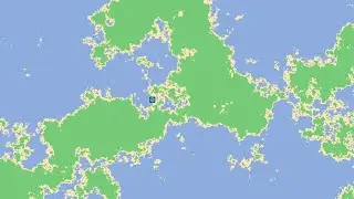 procedural generated world test for my game | 