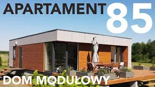 CAŁOROCZNY dom modułowy APT85 - BUDOWA I WYKOŃCZENIE