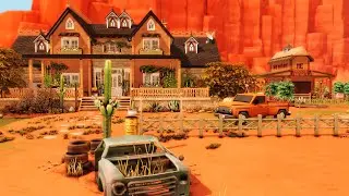 Big Family Ranch 🌾 | The Sims 4 - Stop Motion Speed Build (No CC)
