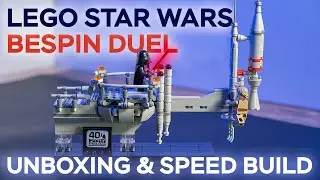 LEGO Bespin Duel Speed Build | LEGO Star Wars 75294 Unboxing & ASMR Build